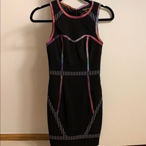 Urban Outfitters Black Bodycon Mini Dress-Size XS